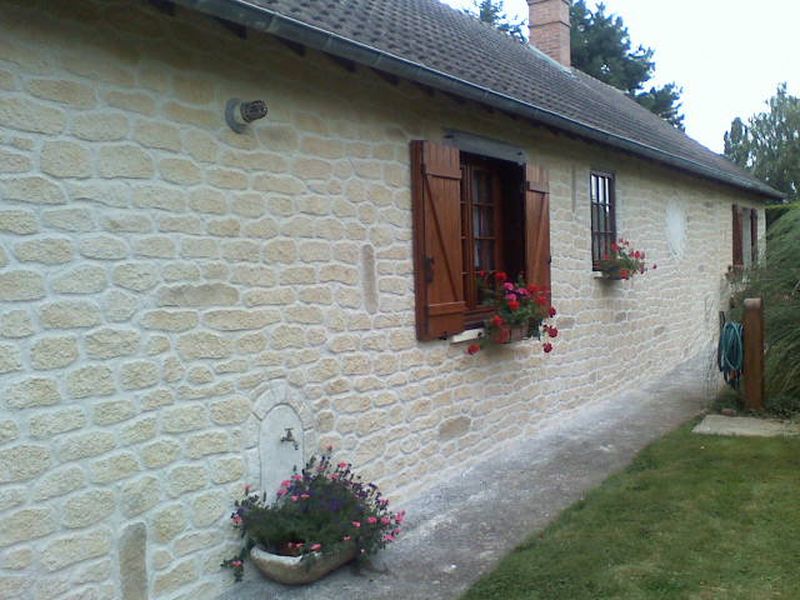 Joint à la chaux, façade en pierre à Fréjus